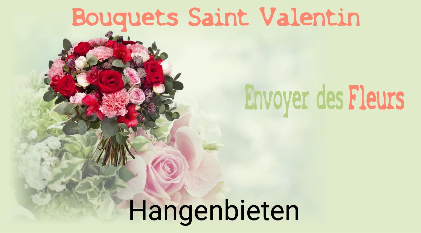 Roses de Saint-Valentin livrées à Hangenbieten